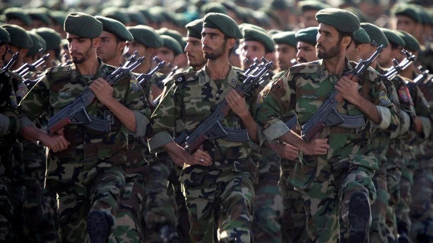 Lực lượng Vệ binh Cách mạng Iran. Ảnh: REUTERS