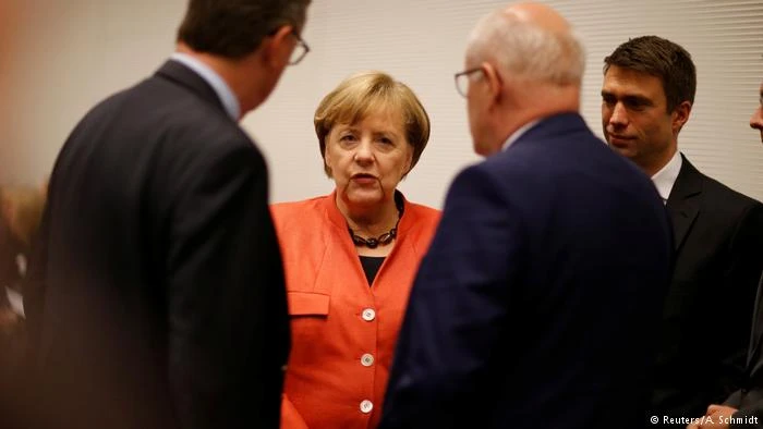 Thủ tướng Merkel đang đối mặt thách thức trong thành lập liên minh. Ảnh: DW