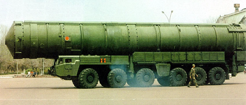 Đông Phong-41 hiện là tên lửa ICBM mạnh nhất của Trung Quốc. Ảnh: GLOBAL SECURITY.ORG