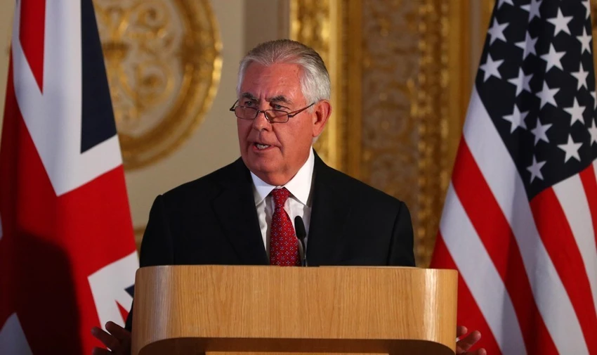 Ngoại trưởng Rex Tillerson, người vừa bị Tổng thống Mỹ Donald Trump sa thải ngày 13-3. Ảnh: AP
