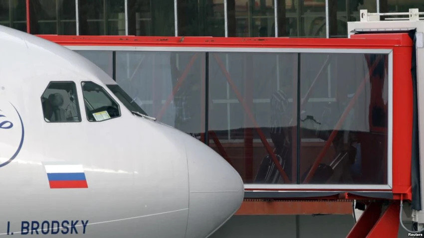 Máy bay của hãng Aeroflot. Ảnh: REUTERS