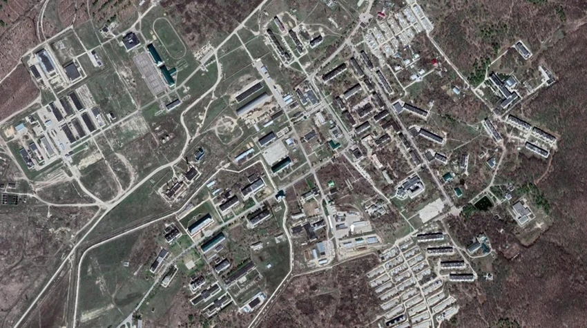 Căn cứ quân sự Shikhany của Nga. Ảnh: GOOGLE MAPS