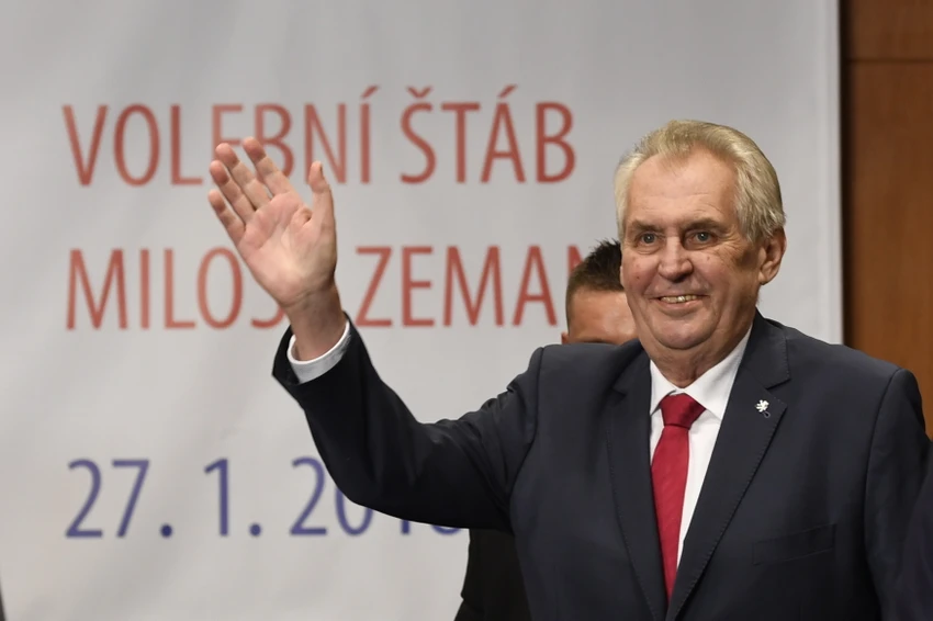 Tổng thống Czech Milos Zeman xác nhận nước này có sản xuất và thử nghiệm chất Novichok. Ảnh: AP