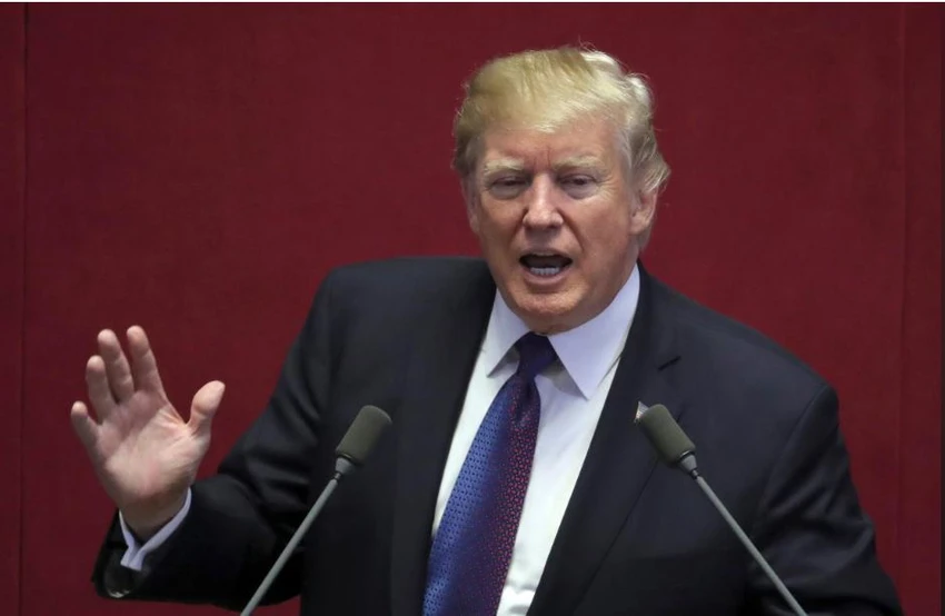 Ông Trump cho biết đã xác định được ngày, địa điểm gặp ông Kim. Ảnh: REUTERS