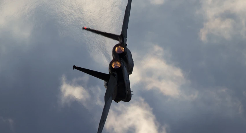 Máy bay chiến đấu F-15 của không quân Israel. Ảnh: AP