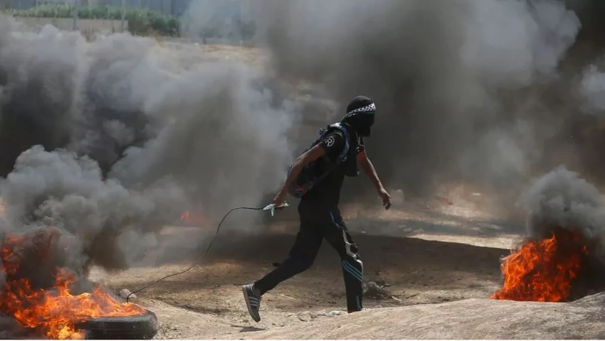 18 người Palestine thiệt mạng, 500 người bị thương khi buổi lễ khánh thành đại sứ quán Mỹ chưa bắt đầu. Ảnh: