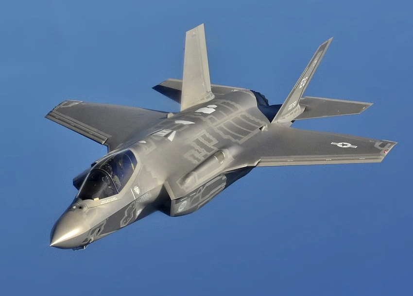 Máy bay tiêm kích tấn công F-35 của Mỹ. Ảnh: WIKIPEDIA