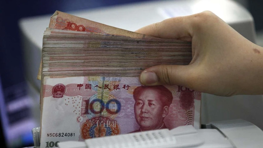 Đồng Nhân dân tệ của Trung Quốc. Ảnh: SCMP