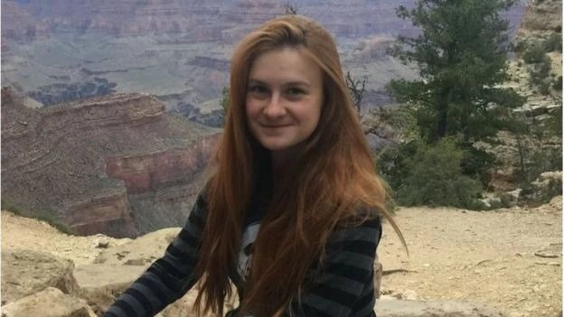 Maria Butina tại Moscow năm 2013. Ảnh: ZUMA PRESS