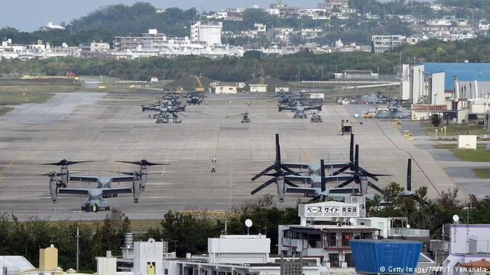 Căn cứ quân sự Okinawa của Mỹ ở Nhật. Ảnh: GETTY IMAGES