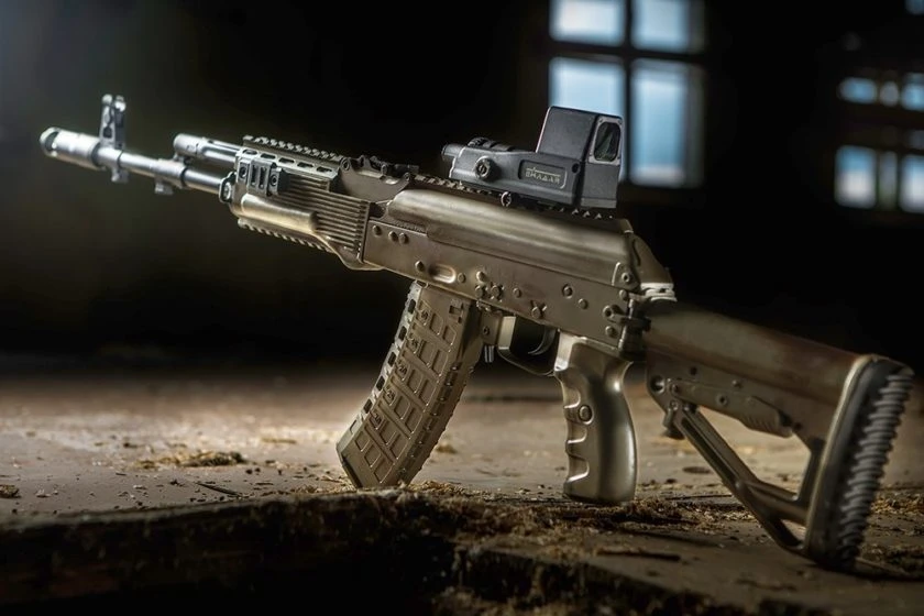 Nga đã tặng không cho Philippines hơn 5.000 khẩu súng trường tấn công Kalashnikov đã qua sử dụng. Ảnh: TASK & PURPOSE