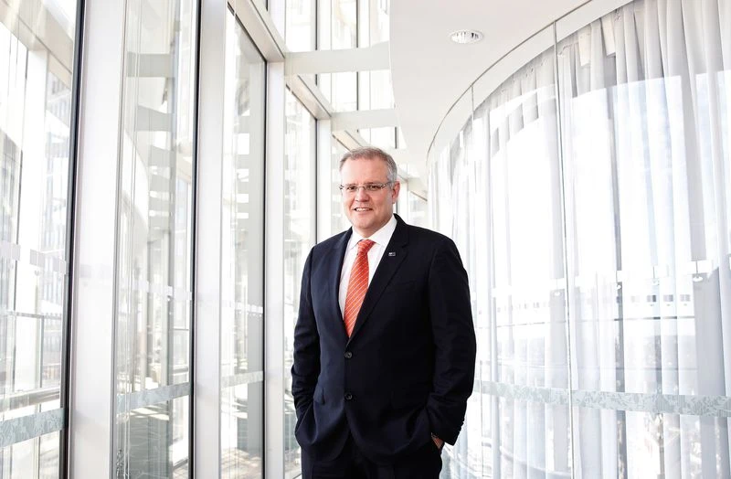 Ông Scott Morrison sẽ là thủ tướng thứ 6 của Úc trong 10 năm nay. Ảnh: BLOMMBERG