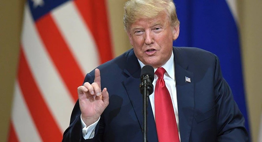 Tổng thống Mỹ Donald Trump cho biết ông sẽ tiếp tục cuộc chiến thương mại với Trung Quốc. Ảnh: SPUTNIK