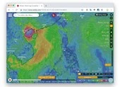 Cách theo dõi đường đi của siêu bão Mangkhut