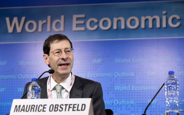 Nhà kinh tế trưởng IMF Maurice Obstfed lo ngại kinh tế toàn cầu bị ảnh hưởng vì xung đột thương mại Mỹ-Trung. Ảnh: AFP