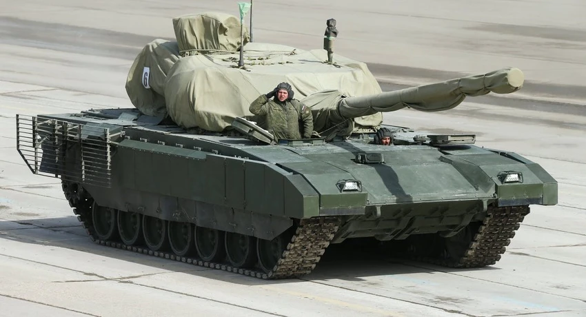 Xe tăng của Nga. Ukraine không thể so được Nga về số xe tăng, khi Nga là nước có lượng xe tăng lớn nhất thế giới. Ảnh: SPUTNIK