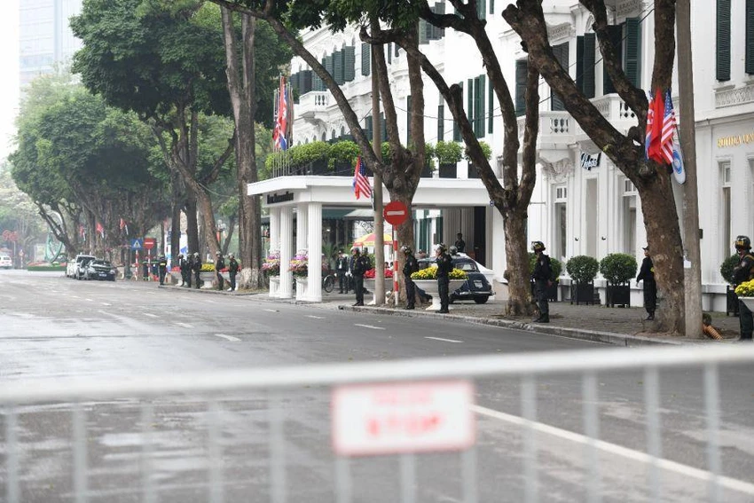 Khách sạn Sofitel Legend Metropole sẽ là nơi diễn ra bữa ăn tối chung giữa ông Trump và ông Kim Jong-un. Ảnh: CNN