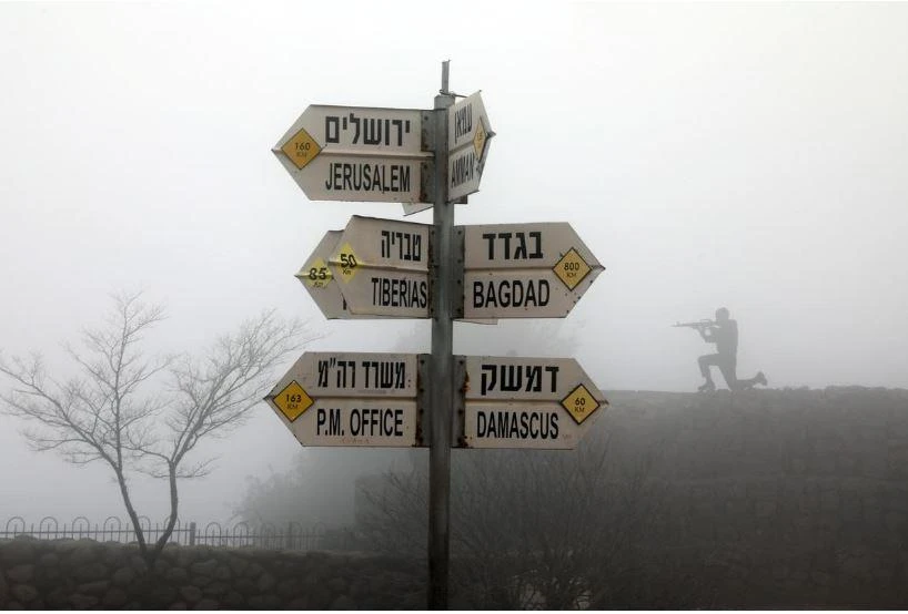Cao nguyên Golan bị Israel chiếm đóng từ Syria từ cuộc chiến sáu ngày năm 1967. Ảnh: REUTERS