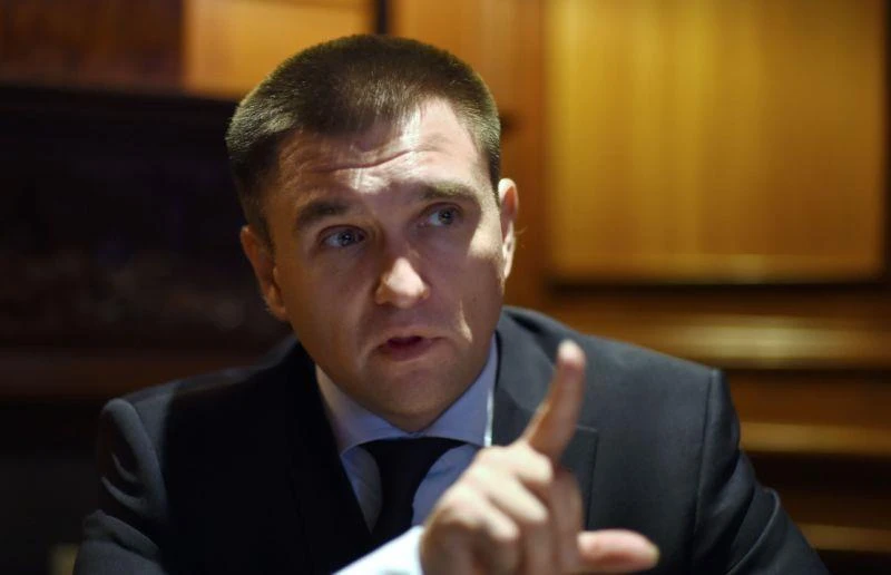 Ngoại trưởng Ukraine Pavlo Klimkin lên tiếng rằng cuộc chiến chiếm lại Crimea từ Nga vẫn chưa kết thúc. Ảnh: AFP