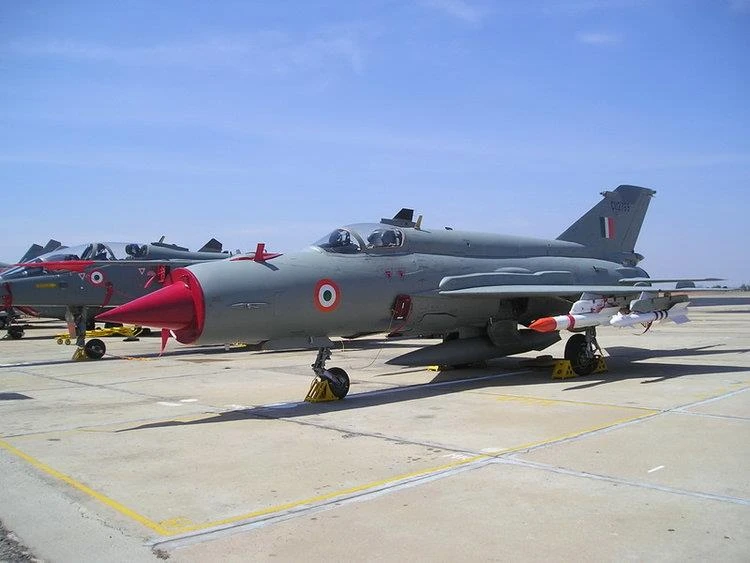 Máy bay chiến đấu MiG 21 Bison của Không quân Ấn Độ. Ảnh: WIKIPEDIA