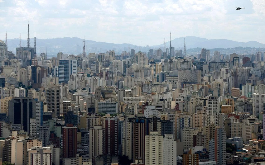 TP Sao Paulo ngày 12-2-2015. Ảnh: REUTERS