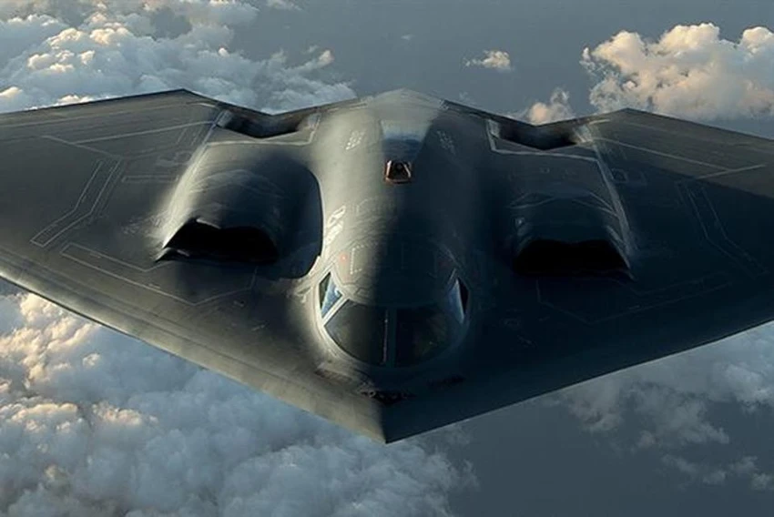 Máy bay ném bom tàng hình hạt nhân B-2 Spirit của không quân Mỹ. Ảnh: FORBES