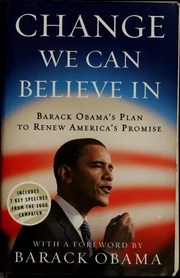 Cuốn sách Change We Can Believe In được phát hành chỉ hai tháng trước ngày ông Barack Oabam nhậm chức tổng thống và gây tiếng vang lớn. Ảnh: ARCHIVE.ORG