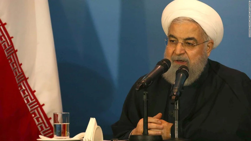 Tổng thống Iran Hassan Rouhani sẽ không gặp Tổng thống Mỹ Donald Trump tại kỳ họp Đại Hội đồng LHQ năm nay. Ảnh: CNN