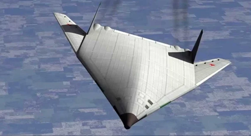 Mẫu máy bay ném bom tàng hình thế hệ thứ sáu PAK DA của Nga. Ảnh: SPUTNIK