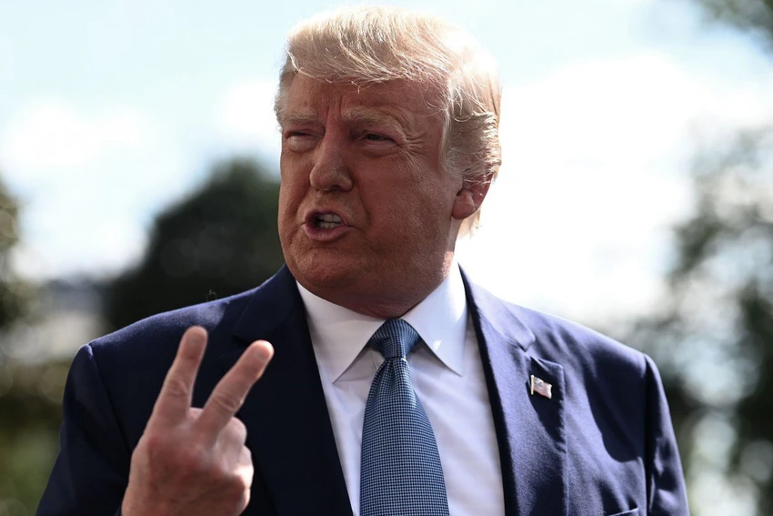 Tổng thống Mỹ Donald Trump (ảnh) đề nghị Trung Quốc điều tra cha con cựu Phó Tổng thống Mỹ Joe Biden nhưng Trung Quốc từ chối. Ảnh: AFP