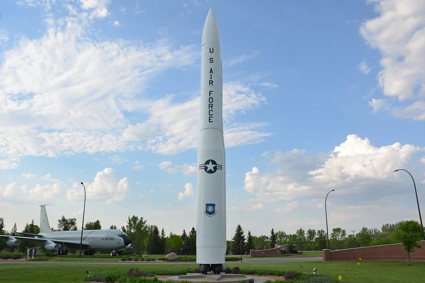 Tên lửa đạn đạo xuyên lục địa Minutemen III được đánh giá chỉ có sức mạnh trung bình Ảnh: FLICKR