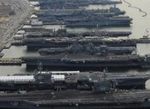 6 tàu sân bay ở Bờ Đông Mỹ tập trung về cảng Norfolk-Virginia