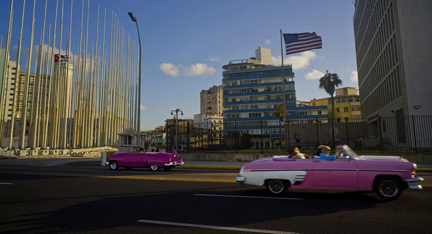 Đại sứ quán Mỹ tại thủ đô Havana (Cuba) năm 2017. Ảnh: AP