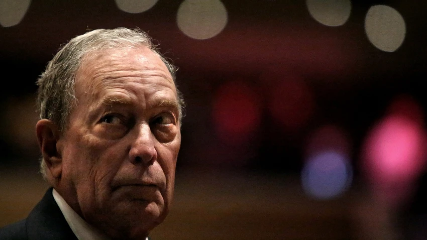 Ông Michael Bloomberg phát biểu tại Brooklyn, New York ngày 17-11. Ảnh: VCG