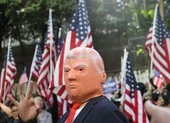 Hong Kong: Người biểu tình xuống đường cám ơn ông Trump