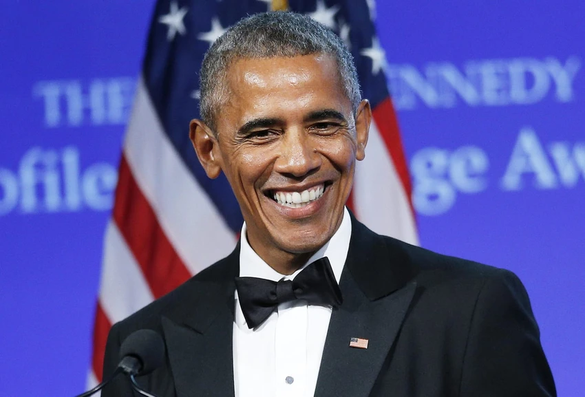 Cựu Tổng thống Mỹ Barack Obama tại sự kiện ở Singapore ngày 16-12, nhận định phụ nữ lãnh đạo tốt hơn đàn ông. Ảnh: GETTY IMAGES