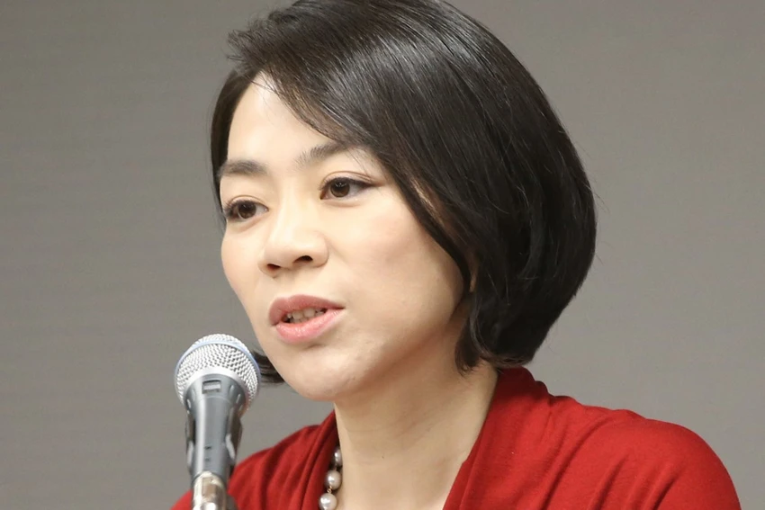 Bà Cho Huyn-ah, chị gái ông Cho Won-tae - Tổng Giám đốc Korean Air. Ảnh: AP