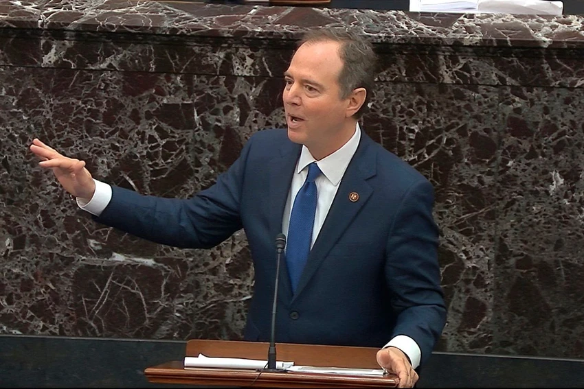 Chủ tịch Ủy ban Tình báo Hạ viện Adam Schiff không thể khẳng định liệu Hạ viện có yêu cầu ông Bolton ra làm chứng được hay không. Ảnh: CNN