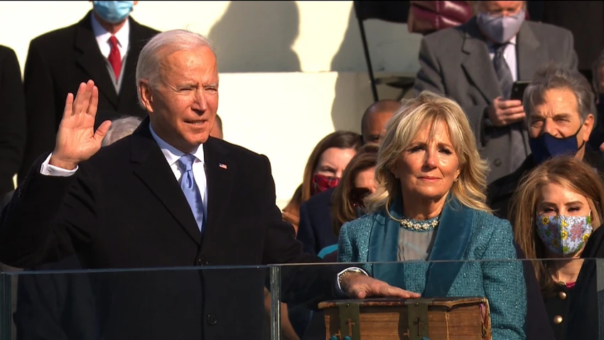 Trực tiếp: Ông Biden, bà Harris đã tuyên thệ nhậm chức ảnh 4 Trực tiếp: Ông Biden, bà Harris đã tuyên thệ nhậm chức ảnh 4