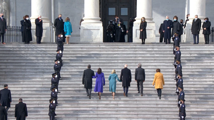 Trực tiếp: Ông Biden, bà Harris đã tuyên thệ nhậm chức ảnh 12 Trực tiếp: Ông Biden, bà Harris đã tuyên thệ nhậm chức ảnh 12