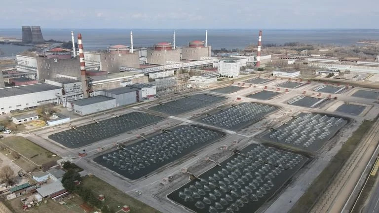 Nhà máy điện hạt nhân TP Energodar thuộc tỉnh Zaporizhia (Ukraine). Ảnh: SPUTNIK
