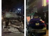  Ô tô tông liên hoàn trên phố đi bộ ở Hải Phòng