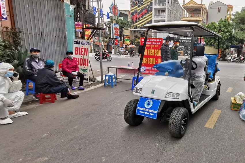 Bệnh viện trẻ em Hải Phòng được phong tỏa nghiêm ngặt ảnh 6 Bệnh viện trẻ em Hải Phòng được phong tỏa nghiêm ngặt ảnh 6