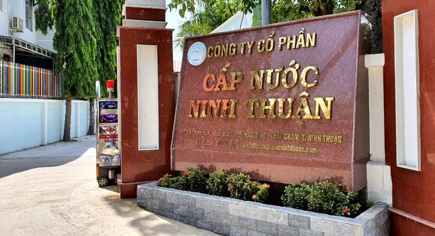 Trụ sở Công ty Cấp nước Ninh Thuận. Ảnh: HH Trụ sở Công ty Cấp nước Ninh Thuận. Ảnh: HH