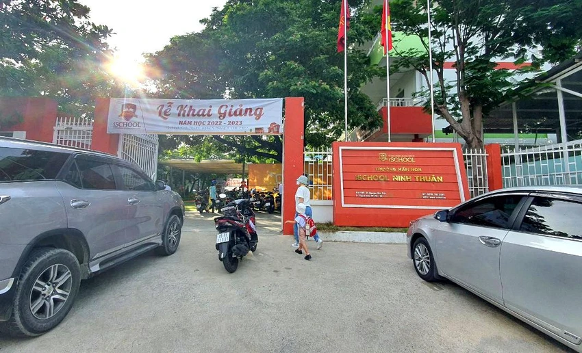 Trường Mầm non Ischool Ninh Thuận khai giảng đầu năm học 2022 - 2023. Ảnh: HH Trường Mầm non Ischool Ninh Thuận khai giảng đầu năm học 2022 - 2023. Ảnh: HH