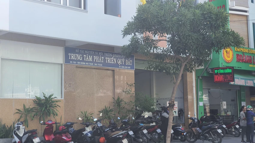 Trung tâm Phát triển quỹ đất tỉnh Khánh Hòa. Ảnh: HH. Trung tâm Phát triển quỹ đất tỉnh Khánh Hòa. Ảnh: HH.