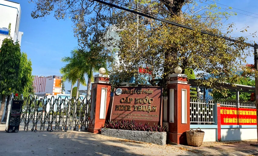 Công ty cấp nước Ninh Thuận đề nghị chỉ đạo nhanh thi hành án để thu hồi vốn. Ảnh: HH.