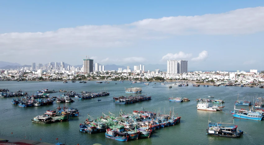 Tàu cá neo đậu tại cảng Hòn Rớ, TP Nha Trang. Ảnh: H.H Tàu cá neo đậu tại cảng Hòn Rớ, TP Nha Trang. Ảnh: H.H