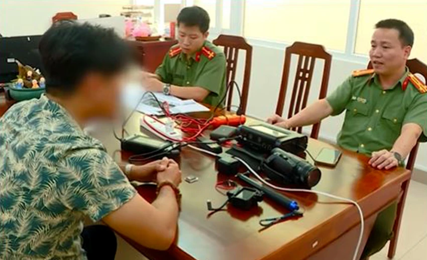 Công an xử phạt Ngô Hữu Nhân