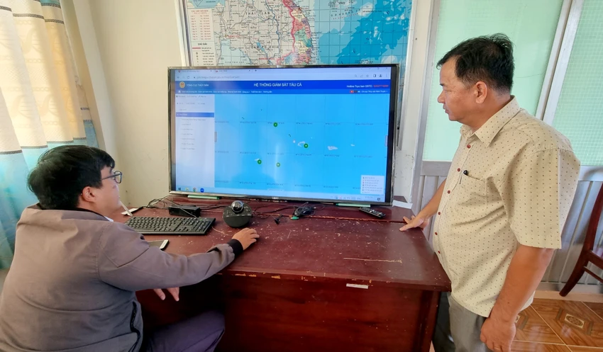 Ninh Thuận sẽ giám sát chặt các tàu cá ra khơi. Ảnh: H.H Ninh Thuận sẽ giám sát chặt các tàu cá ra khơi